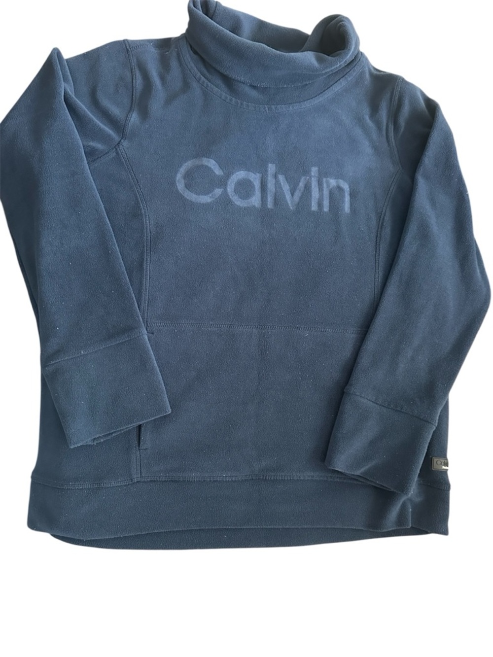 Calvin Klein Women XL Navy Performance Fleece Pullover